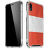 Peru Flag Distressed iPhone XR Clear Case